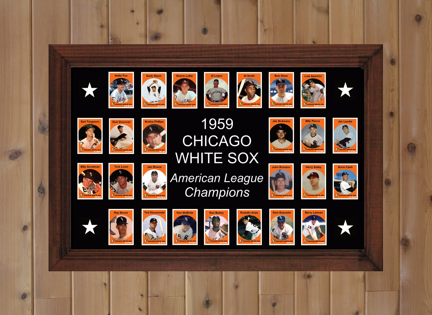 1959 CHICAGO WHITE SOX Poster Decor Gift Wall Art 1959 World Series — free download
