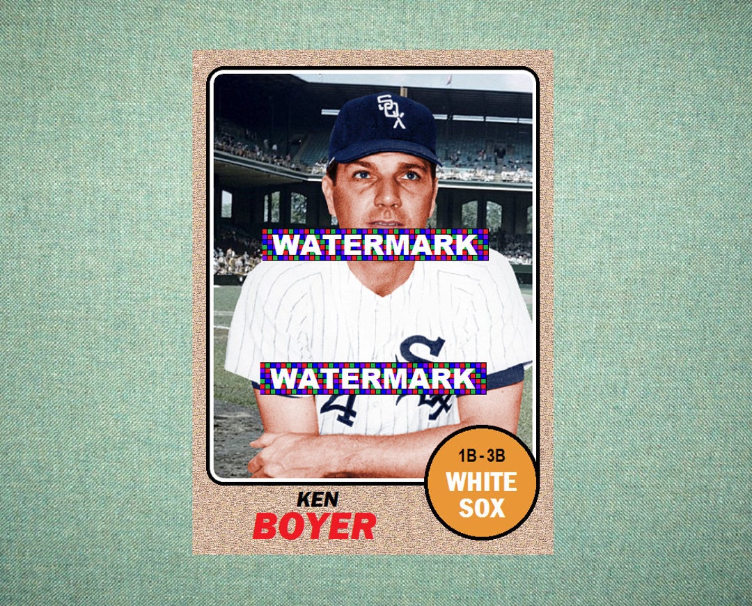 Ken Boyer Chicago White Sox ORIGINAL card That Could 