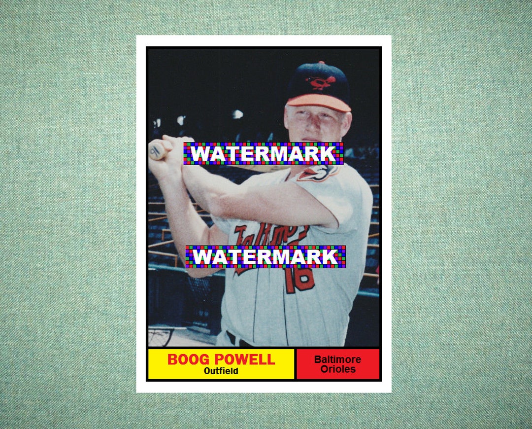 boog powell baseball card