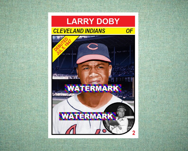 African American Baseball Card Set 1st Black Players on Each Etsy