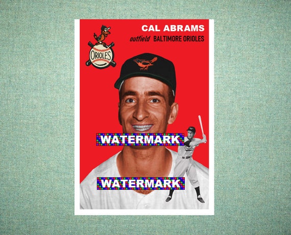 Cal Abrams Baltimore Orioles Custom 