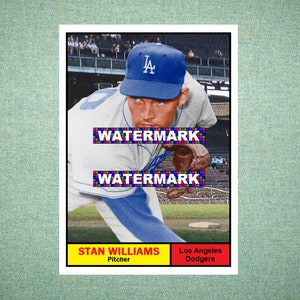 Dick Williams Cleveland Indians Custom Baseball Card 1957 Style Card That Could Have Been by MaxCards Mint Condition 2017