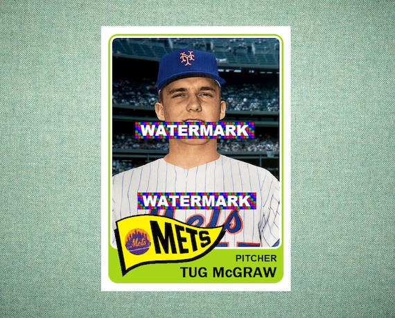 Tug Mcgraw New York Mets ORIGINAL card That Could Have -  Denmark