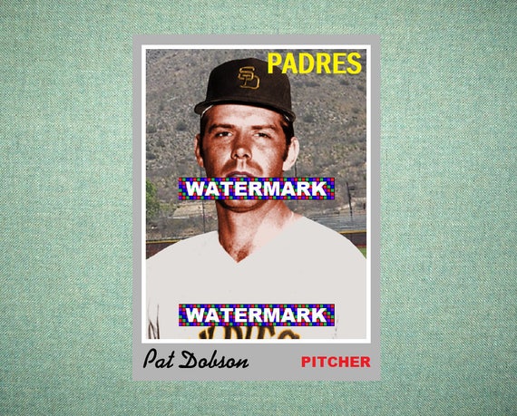 Pat Dobson San Diego Padres ORIGINAL card That Could 