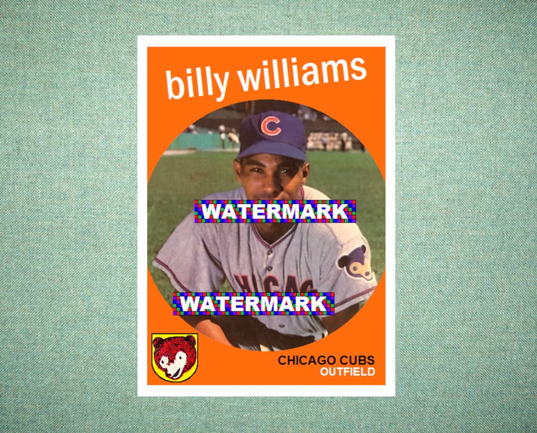 billy williams baseball card