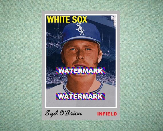 Syd O'brien Chicago White Sox Custom Baseball Card 1970 