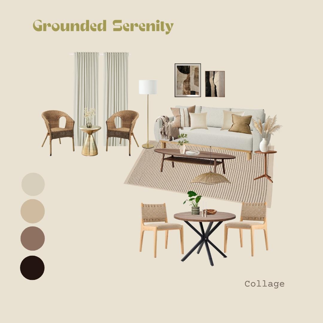Grounded Serenity - Self-implementation Interior Kit - Etsy