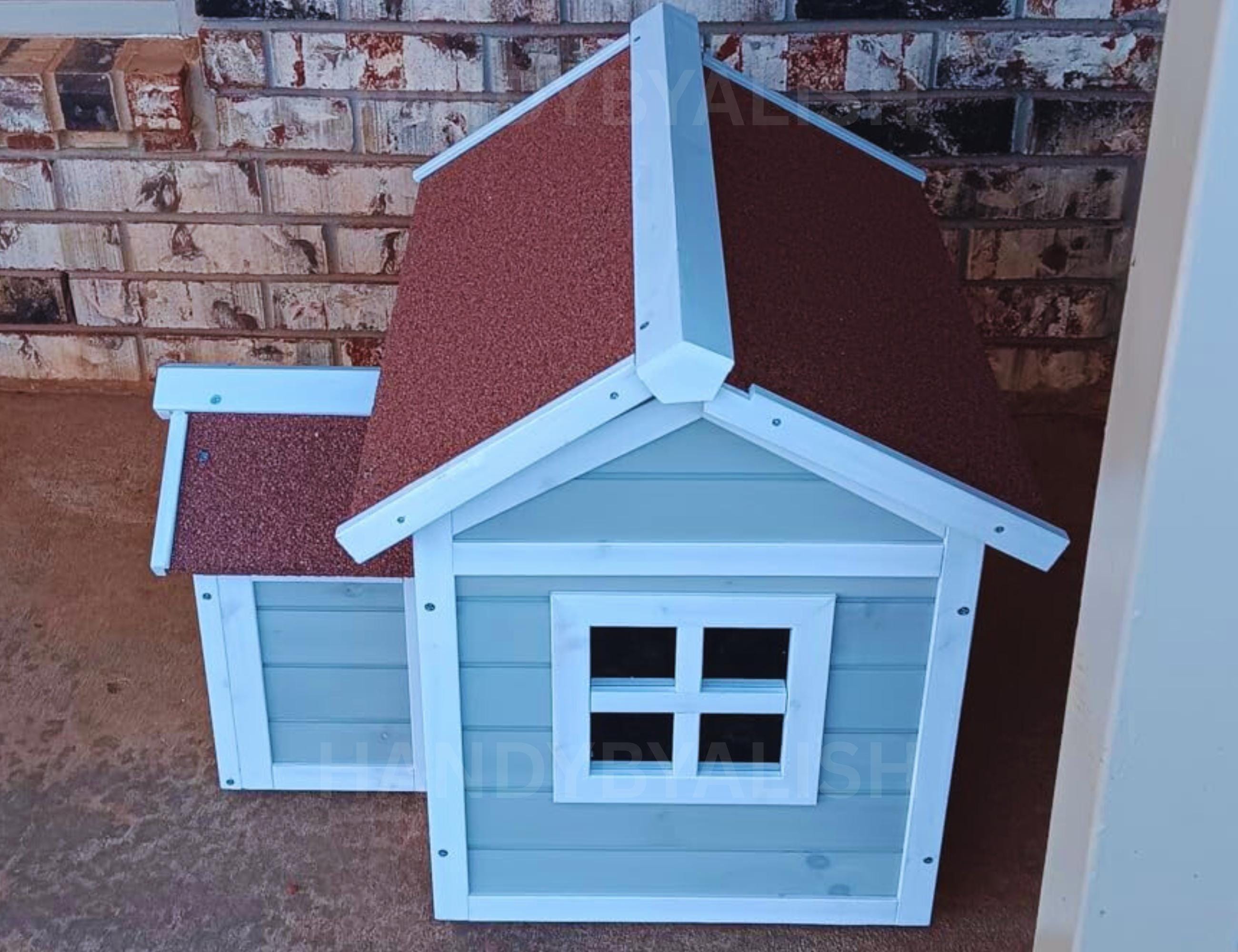 Outdoor Cat House for Feral Cats | Cat Enclosure for Outside | Feral ...