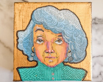Bea Arthur Pop Art Portrait