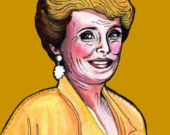 Golden Girls Rue McClanahan Print