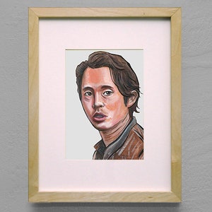 The Walking Dead Glenn Rhee Print image 2