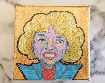 Betty White Pop Art Portrait