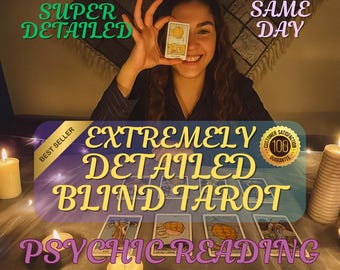Same Day Blind Psychic Reading • Telepathic Clairvoyant Love Guidance • telepathic reading-Love, Career, Past Life, No Questions, No Cards