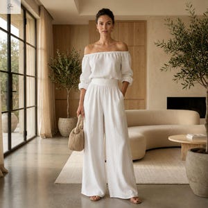 sand summer in the tropics organic cotton fringe dress – FARM Rio also impresses with its Brown High Waisted Wide Size:XL (M13-14) Spring2024