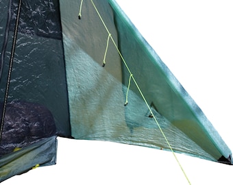 Ultralichte tentwaslijn – AeroDry-droogsysteem voor uitrusting – 8 g – drooglijn voor backpacken en wandelen