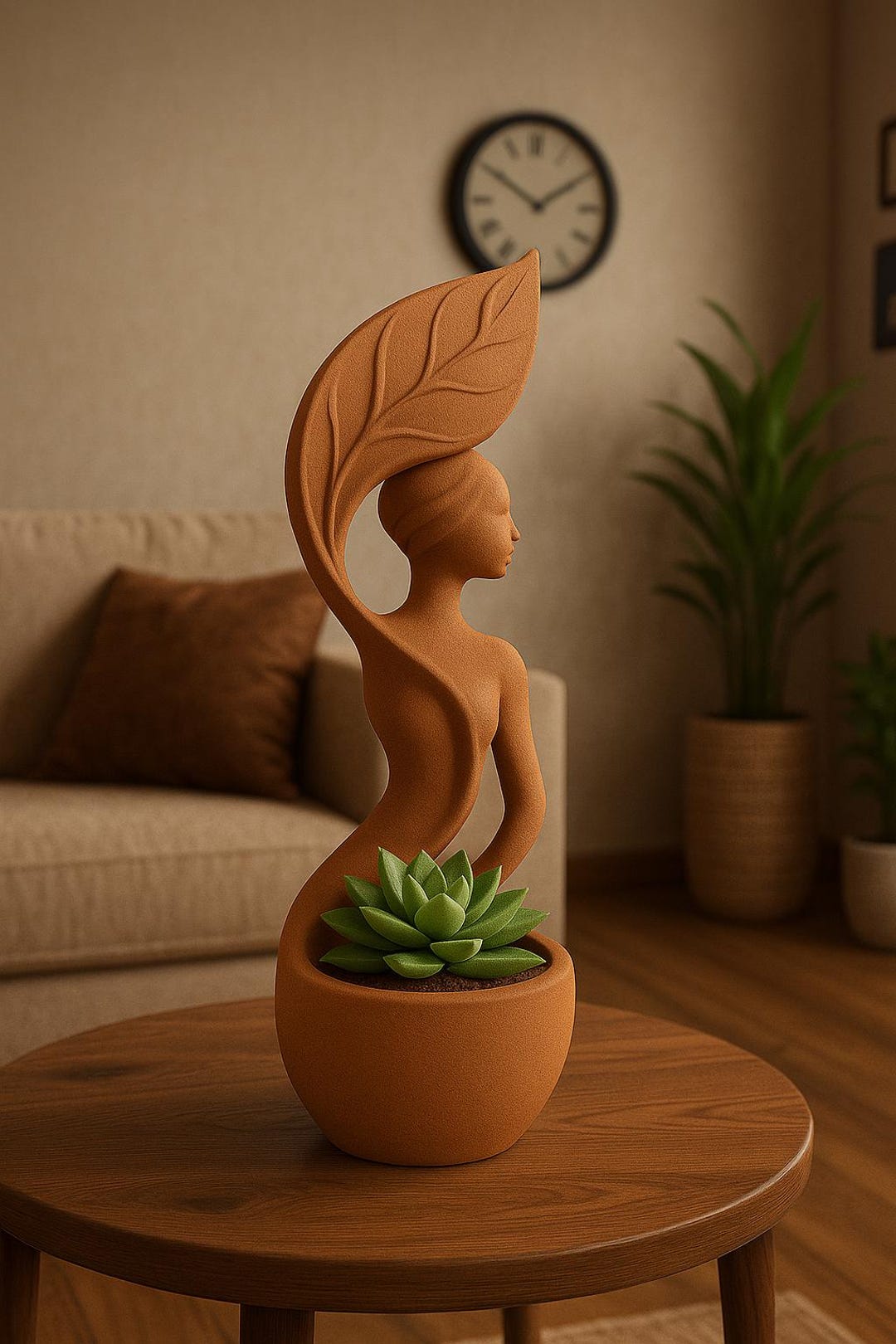 3D Printable Woman Planter Modern Sculpture Vase STL File digital 3d-printable-woman-planter-modern-sculpture-vase-stl-file-digital
