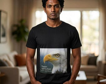 Bald Eagle Close-Up T-Shirt | American Raptor Portrait