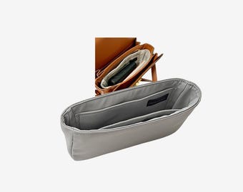 Fits Triomphe Medium Shiny Calfskin 187363BF4 Waterproof Nylon Purse Inserts PASTEL COLOR IN Bag Organizer