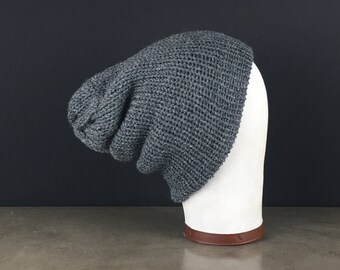 Damen Winter Gestrickte Crochet Hut Slouch Warme Baggy Beret Beanie Cap Mütze GS