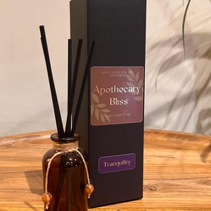 Luxury & Pet Friendly Reed Diffuser | Tranquillity scent 100ml | Essential Oils | Vegan Friendly