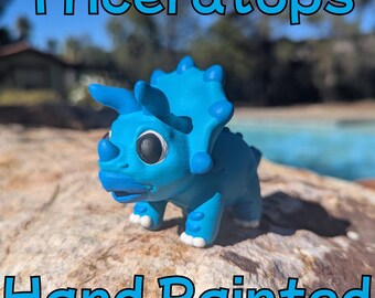 Triceratops 3D Print by 3DPocketCreatures