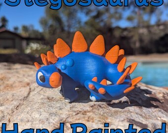 Stegosaurus 3D Print by 3DPocketCreatures