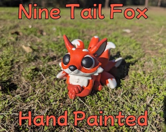 Nine Tail Fox 3D Print by 3DPocketCreatures