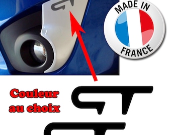 2 Bumper Stickers for Twingo GT - Renault sport Contour Anti fog -041