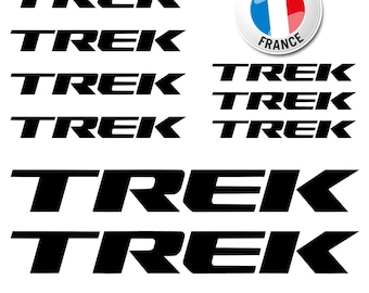 9 Trek Stickers - Mountain Bike MTB Frame Adhesive Stickers - 242