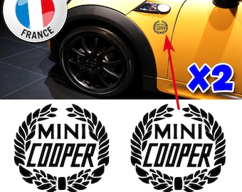 2 Mini Cooper Fender Stickers - Cooper S Stickers - 171