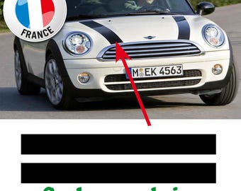 2 Bonnet Stripes for Mini Cooper - Stickers - 146