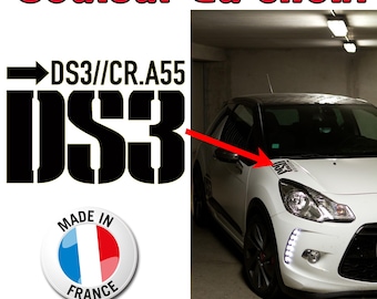 DS3 Hood Sticker - Citroën Racing DS 3 Racing - 116