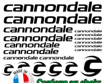 20 Cannondale Stickers - Montain Bike MTB Frame Adhesive Stickers - 184