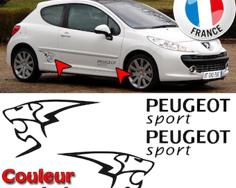 2 Lion Stickers - Sticker for Peugeot 206 207 208 306 307 308 cc - 053