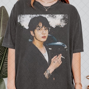 Jungkook Shirt Retro - Etsy