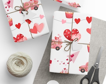 Carta da regalo per San Valentino – Carta da regalo con cuori romantici
