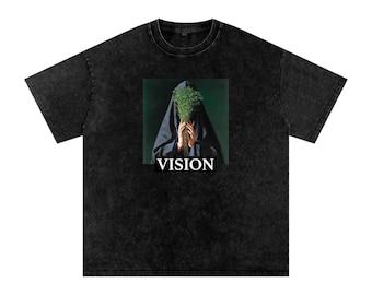 High Quality Heavy Cotton Snow Washed Oversized T-Shirt