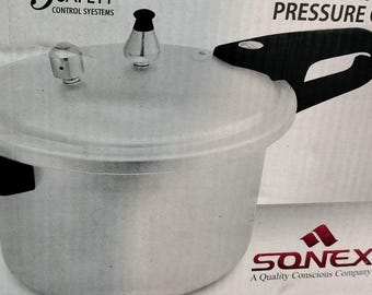 Sonex 7 Litre Stainless Steel Pressure Cooker