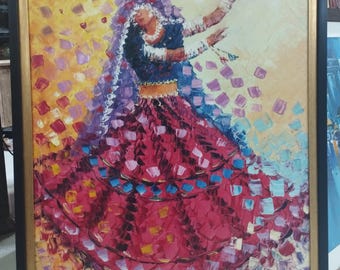 Original Handmade Oil Painting on Canvas: Fine Art Wall Decor