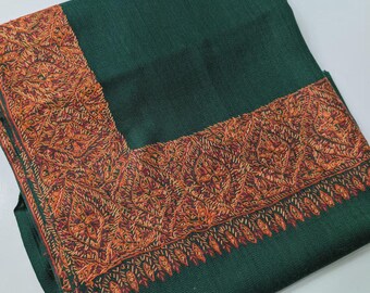 Luxurious Handcrafted Pashmina Shawl | Authentic Kashmiri Craft | Elegant Winter Wrap