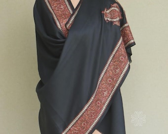 Local Handcrafted Shawl | Traditional Embroidery from Pakistan | Unique Cultural Wrap