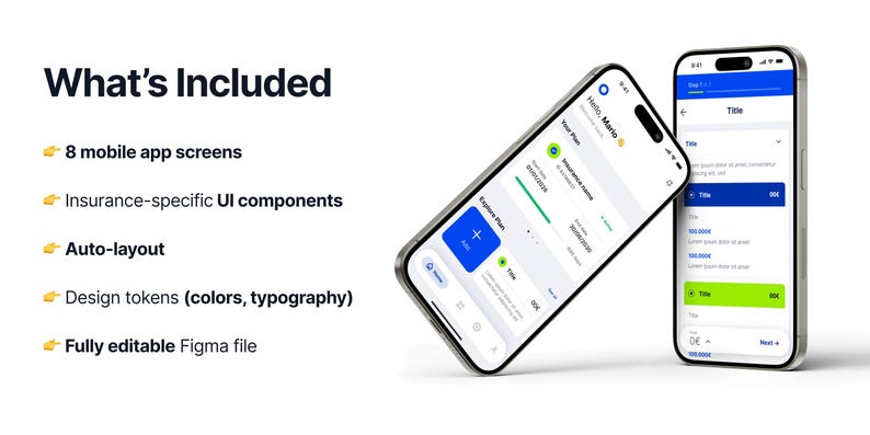Insurance Apps Ui Example Insurance App UI Kit for Figma – Policy Management, Claims & Coverage ...