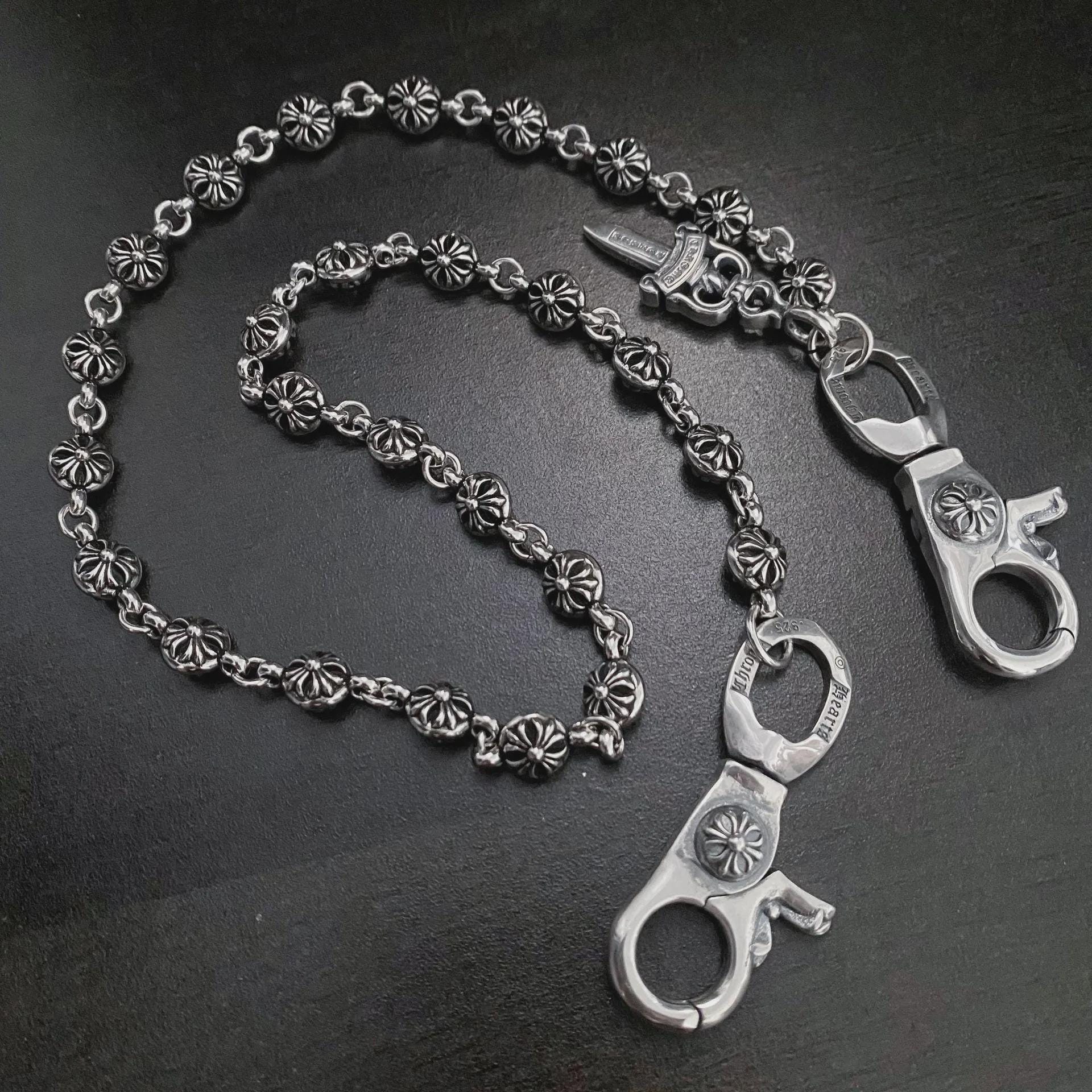 Mens chrome hearts pants - Etsy Polska