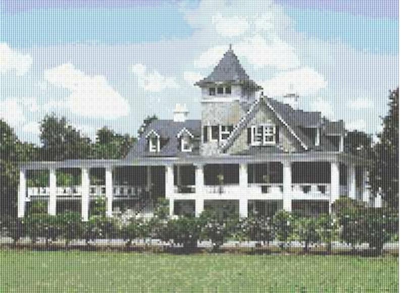 Magnolia Plantation, Charleston, SC Counted Cross Stitch Kit or Pattern