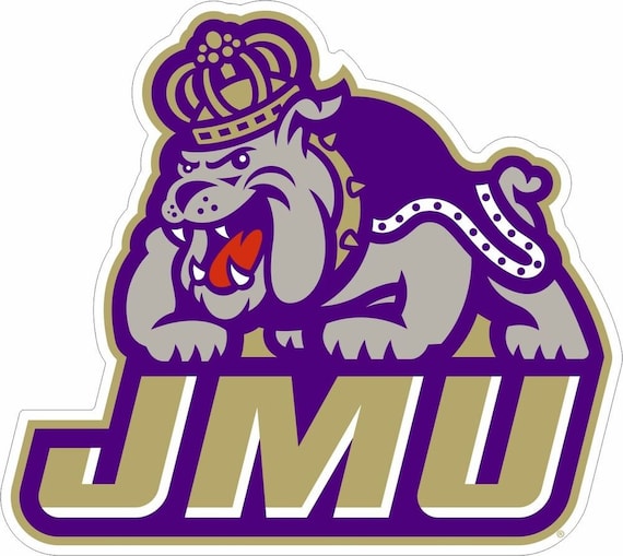 James Madison University Duke Bulldog OFFICIALLY LICENSED Counted