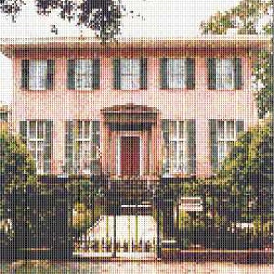 Andrew Low House, Savannah, GA Counted Cross Stitch Kit or Pattern Only