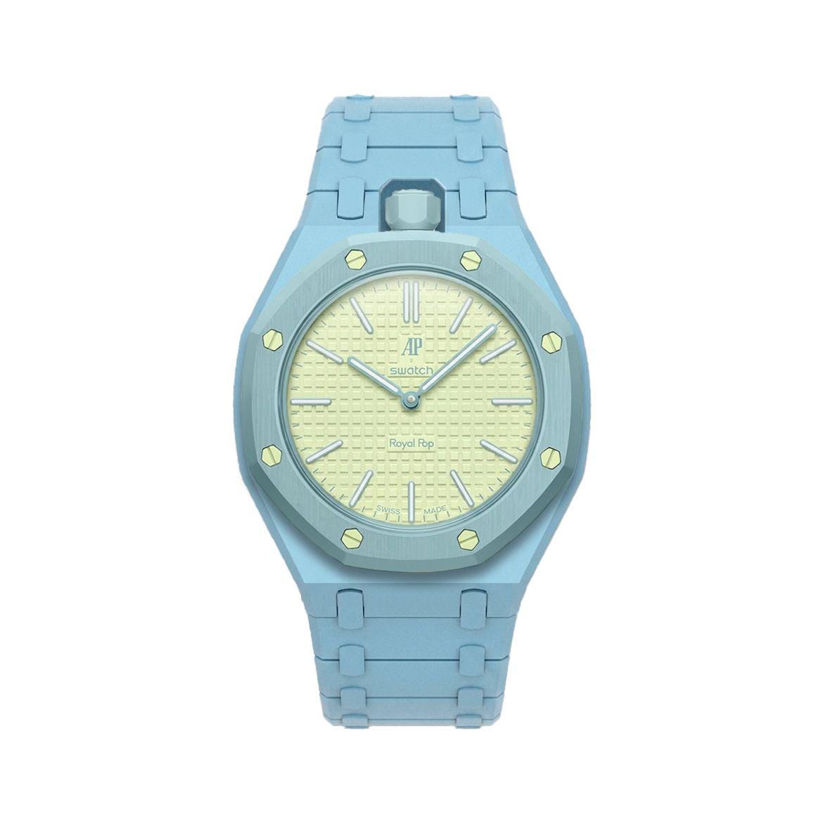 AP×SWATCH  Pop用 ストラップ＋保護ガラス Pop swatch strap - Etsy 日本