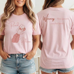 T-Shirt "Read & Relax" Bookish Merch