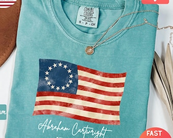 Comfort Colors® Custom Descendant of a Patriot Shirt, Sons of the American Revolution Shirt, American Patriot Tee Gift, DAR Shirt, SAR Shirt