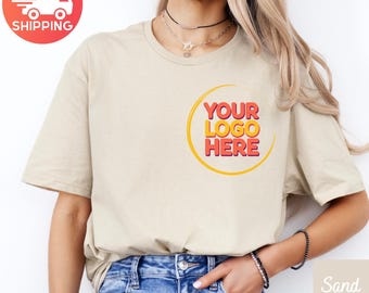Custom Logo Shirts | Personalized Logo Shirt | Custom Design Shirt | Custom Text Shirt | Your Business Logo or Brand Shirt | Team Logo Shirt